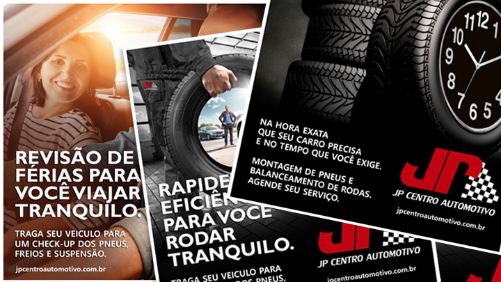 jp centro automoyivo, matera propaganda